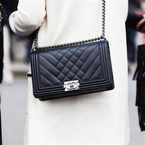 boy chanel bag history|original quilted Chanel bag.